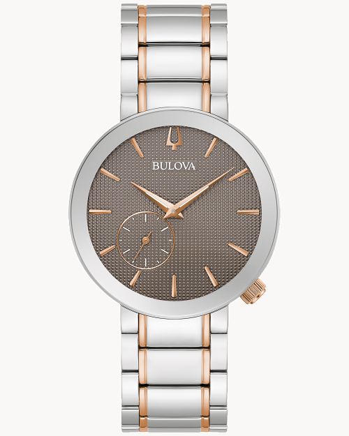 Gray Dial Stainless Steel Bracelet Latin GRAMMY 98L309 Bulova